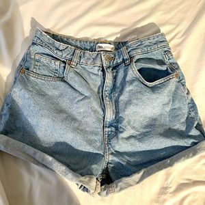Zara mom shorts